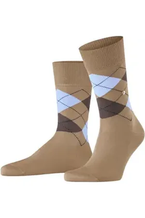 Burlington Socken Manchester (1-Paar) mit elegant schimmernder Baumwolle beige 40-46