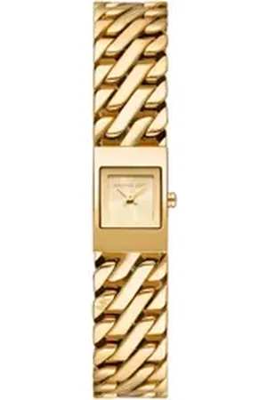 Michael Kors Quarzuhr DARRINGTON MK4907, Armbanduhr, Damenuhr, Edelstahlarmband, analog goldfarben