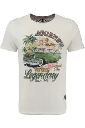 Key Largo T-Shirt MT KLJOURNEY round weiß M