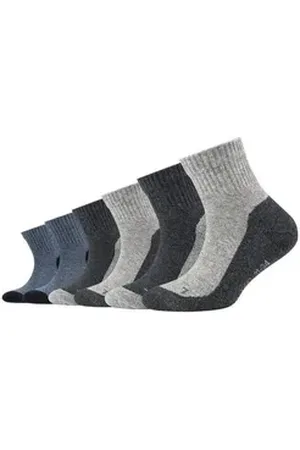 Camano Kurzsocken Sportsocken kurz 6er Pack grau 39/42