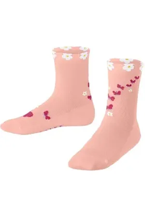 Falke Kurzsocken Beautiful Butterflies (1-Paar) mit nachhaltiger Baumwolle rosa 23-26