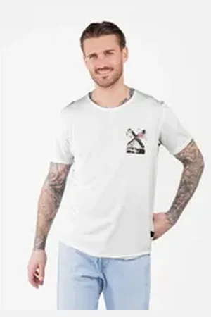 Key Largo T-Shirt MT KLSUMMER SPLASH round weiß XL