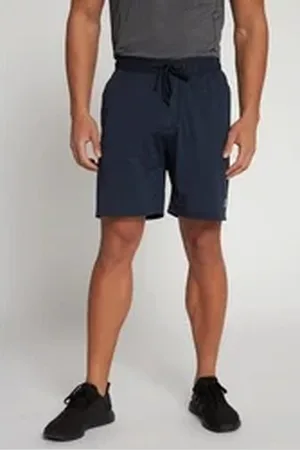 JP 1880 Bermudas Sport-Shorts Fitness Elastikbund QuickDry blau|schwarz L