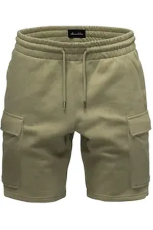 amaci Cargoshorts CLERMONT Cargoshorts Herren Bermuda Sweat Cargo Short Hose Regular Fit XL
