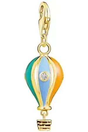 Thomas Sabo Charm-Einhänger Charm-Anhänger Bunter Heißluftballon Vergoldet 1922-565-7