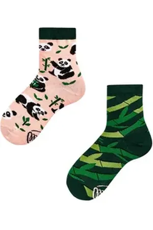 Many Mornings Freizeitsocken Kids Sweet Panda (1 Paar, 1-Paar, 1 Paar) immer ein dismatching Paar bunt 31-34