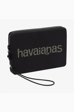 Havaianas Freizeitrucksack Strandtasche Mini Bag Logomania Black schwarz
