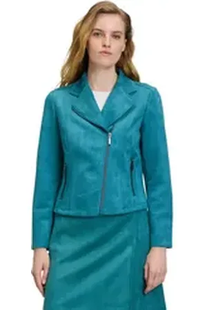 Betty Barclay Jackenblazer Bikerjacke mit Reißverschluss Form blau 48
