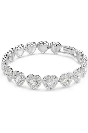 Swarovski Armreif weiß