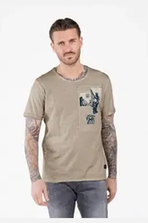 Key Largo T-Shirt MT KLWHEELS round beige L