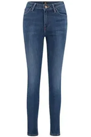 Lee ® 5-Pocket-Jeans Damen Jeans "Scarlett High" Skinny Fit (1-tlg) blau 34/33