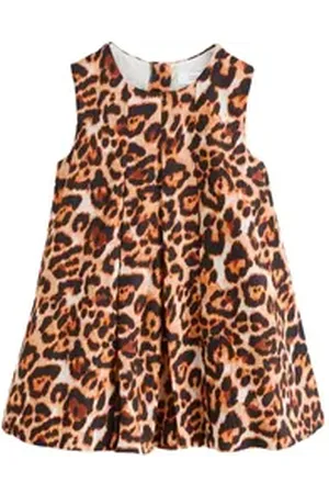 Next Ballonkleid Ärmelloses Kleid mit Ballonsaum (1-tlg) braun 86-92 (1,5-2 J.)