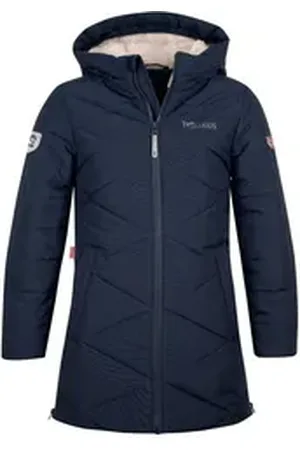 TROLLKIDS Wintermantel Bergen blau 98