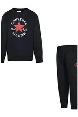 Converse Jogginganzug, für Kinder schwarz 128