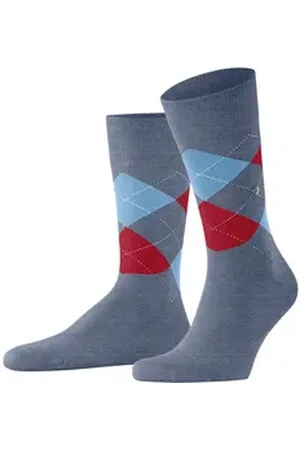 Burlington Socken King (1-Paar) mit Bio-Baumwolle blau 40-46