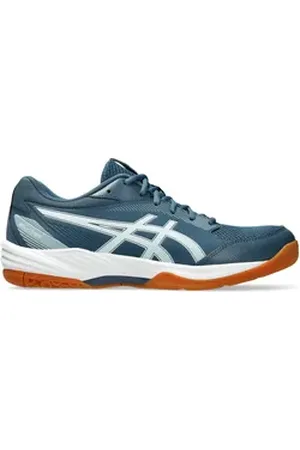 Asics GEL-TASK 4 VINTAGE INDIGO/WHITE Volleyballschuhe Uni Hallenschuh 44,5 EU