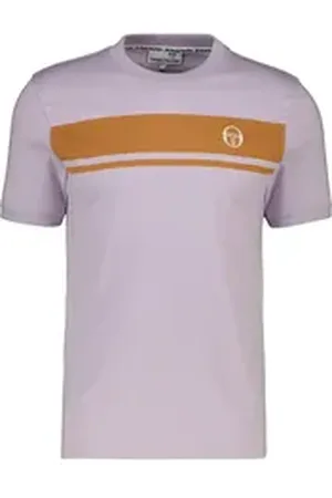 Sergio Tacchini T-Shirt MASTER TEE Herren T-Shirt Herren, leichtes Kurzarmshirt, Sporttrikot, Outdoor, Sale lila S