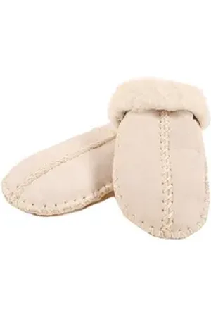 Kaiser Fäustlinge Babyfäustel Lammfell beige