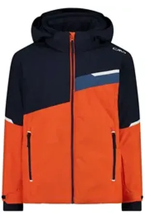 CMP Skijacke Jungen Skijacke Kid Jacket Snaps Hood 34W4954 orange 140