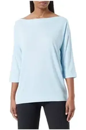 QS by s.Oliver Shirttop Shirt & Top für Damen in unifarben uni regular fit (1-tlg) schwarz