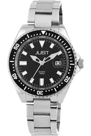 Just Watch Quarzuhr Ruben Edelstahlband Herrenuhr mit Datumsanzeige