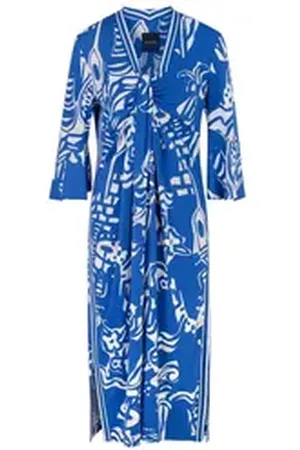 Marc Cain Sommerkleid blau N5