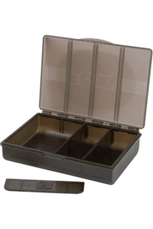 Fox International Angelkoffer verstellbare Tackle Box (1 St), verstellbare Trennwände braun