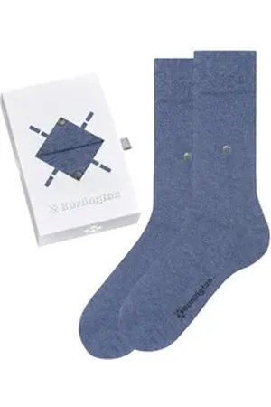 Burlington Socken Basic Gift Box (2-Paar) mit Geschenkbox bunt