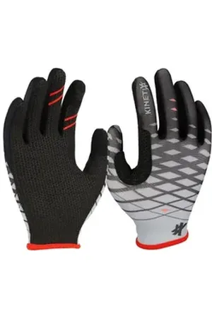KinetiXx Skihandschuhe Leichte Langfinger-Rollskihandschuhe Smali, (in schwarz / weiß) Grip, Atmungsaktiv, Touchscreen kompatibel, Hoher Tragekomfort 11