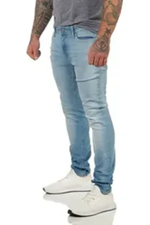 JACK & JONES Skinny-fit-Jeans JEANS LIAM2020 SKINNY JEANS STRETCH DENIM blau W29