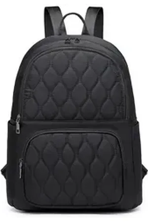 MISS LULÙ Tagesrucksack Rucksack Damen Casual Daypacks Nylon Rucksacke (1-tlg) schwarz