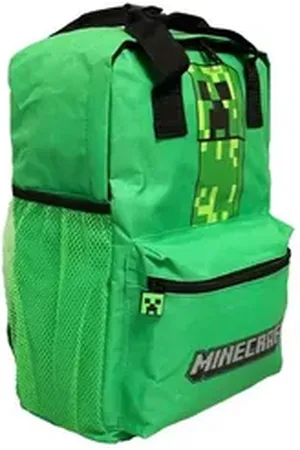 Minecraft Rucksack Schulrucksack Creeper grün grün