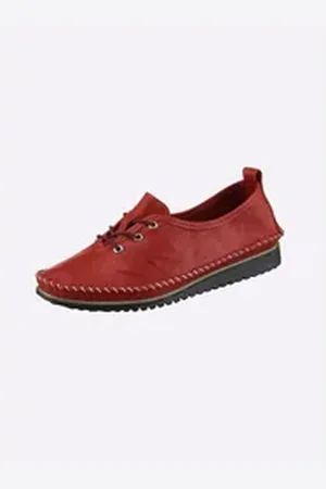 Andrea Conti Schnürer Sneaker Flexible Laufsohle rot 38 EU
