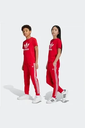 adidas Originals Sporthose SST TRACK PANTS (1-tlg) Superstar Kinder Trainingshose rot 128