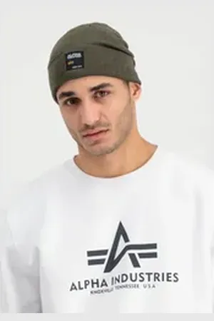 Alpha Industries Skimütze Accessoires - Headwear Label Beanie