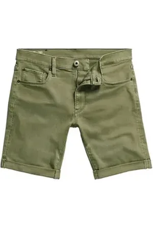 G-Star 5-Pocket-Jeans Herren Jeansshorts 3301 SLIM DENIM SHORTS Slim Fit (1-tlg) 36