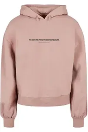 Merchcode Kapuzenpullover Damen (1-tlg) rosa XS