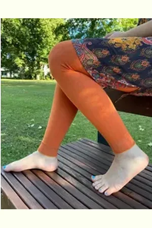 WERI SPEZIALS Strumpfhersteller GmbH Strickstrumpfleggings Damen Strickleggings HalbWolle gelb 36-38