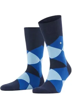Burlington Socken Clyde (1-Paar) mit Bio-Baumwolle blau 40-46