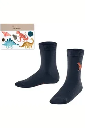 Falke Socken x meri meri (1-Paar) Set mit temporären Tattoos von Meri Meri blau 23-26