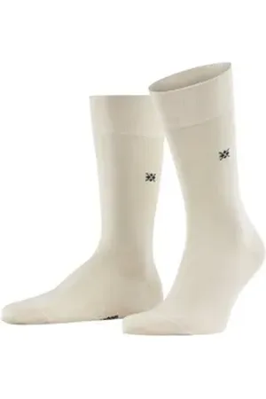 Burlington Socken Dublin (1-Paar) mit feiner Baumwolle beige