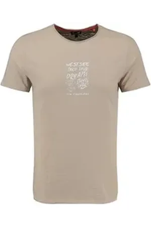 Key Largo T-Shirt MT KLWEST SIDE round beige|braun XXL