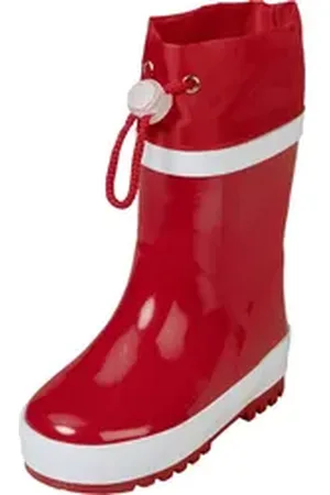 Playshoes Gummistiefel Gummistiefel Basic gefüttert, in rot, Größe 20/21 rot