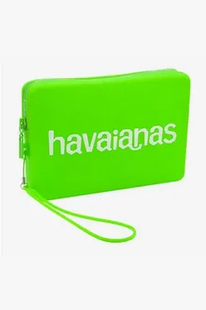 Havaianas Freizeitrucksack Strandtasche Mini Bag Logomania Neon Grün grün