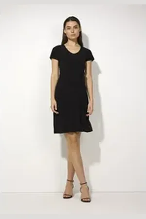 More & More MORE&MORE Jerseykleid schwarz 46