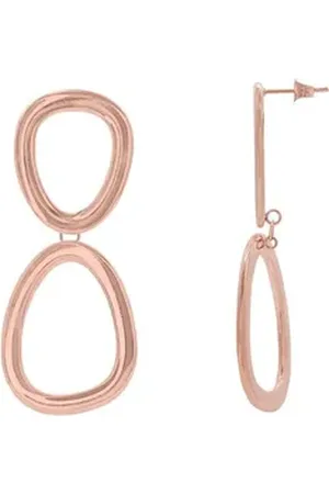 Heideman Paar Ohrstecker Lutat rose goldfarben (Ohrringe, inkl. Geschenkverpackung), Glieder Ohrringe Frauen goldfarben