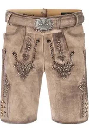Wiesnkönig Trachtenlederhose Lederhose Sepp braun 54