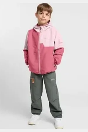 Jack Wolfskin Outdoorjacke TURBULENCE HOODED JKT K rosa 152