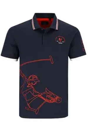 HAJO Poloshirt Herren Polopique "EL POLISTA" Stay Fresh blau XXL