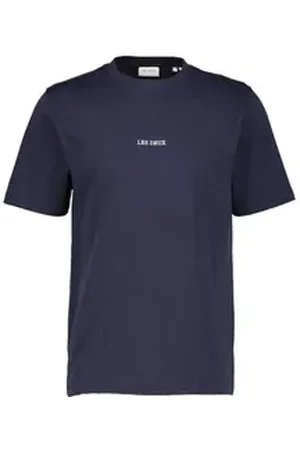 Les Deux T-Shirt Herren T-Shirt DEXTER (1-tlg) blau XL